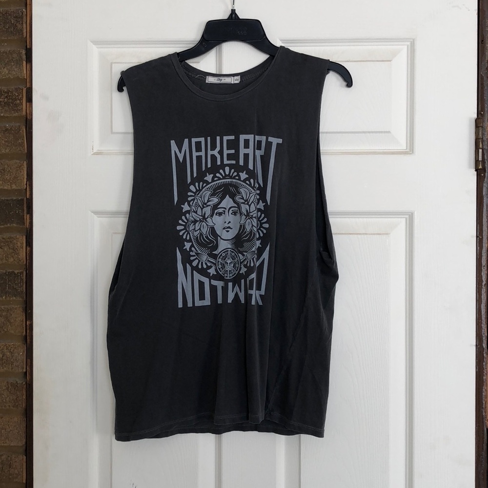 Obey “Make Art Not War” Cutoff
